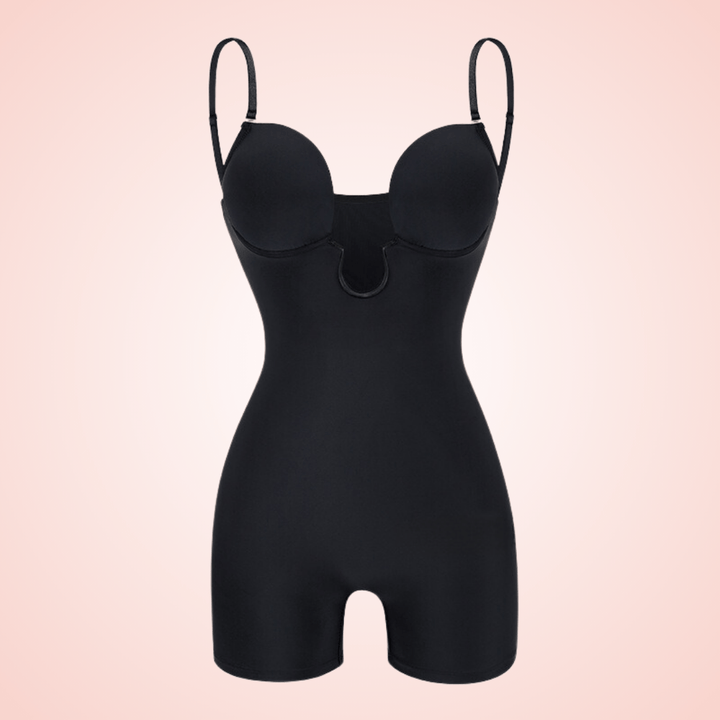 Body Shaper Bodysuit with Built In Bra