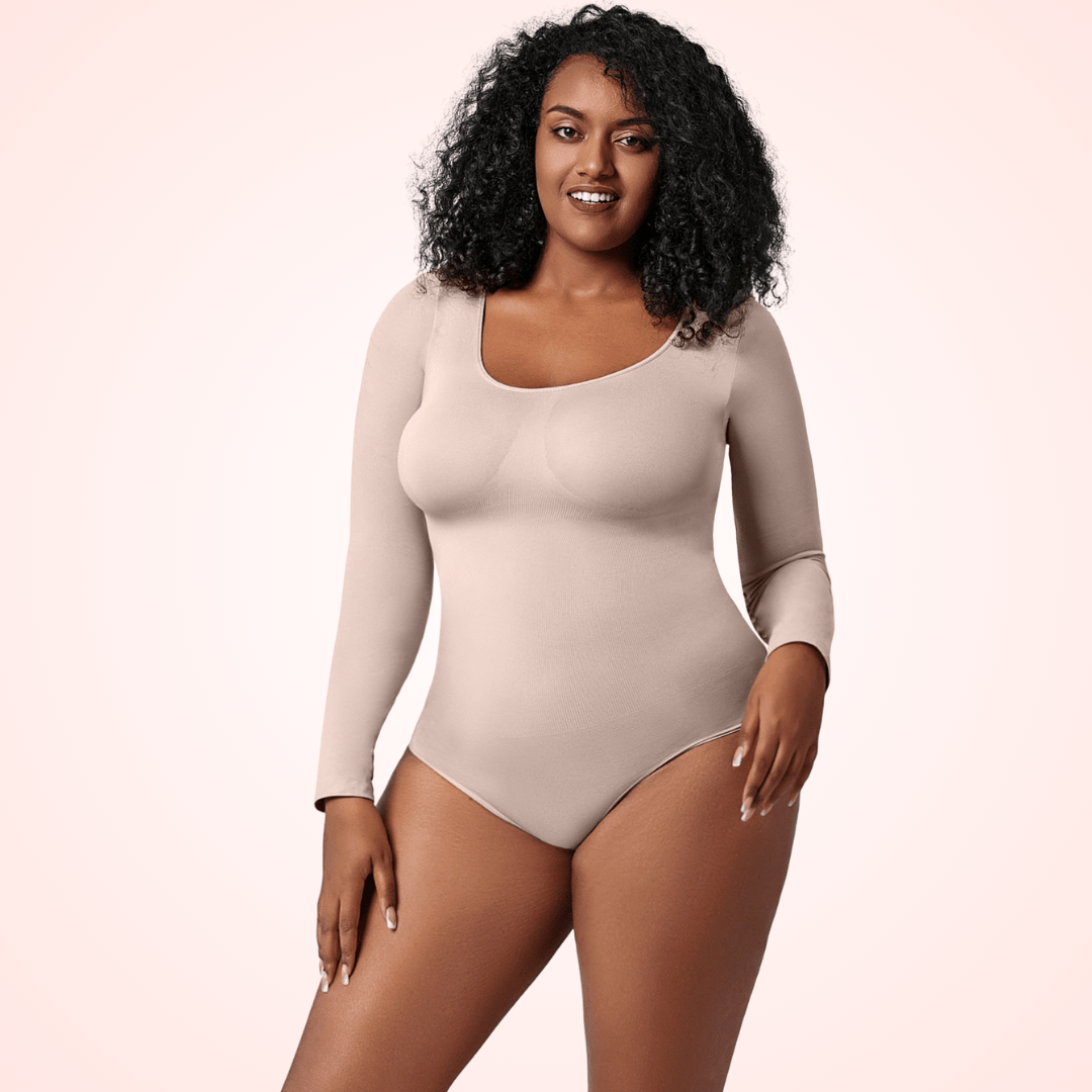 Long Sleeve Bodysuit Waist Trainer Shapewear