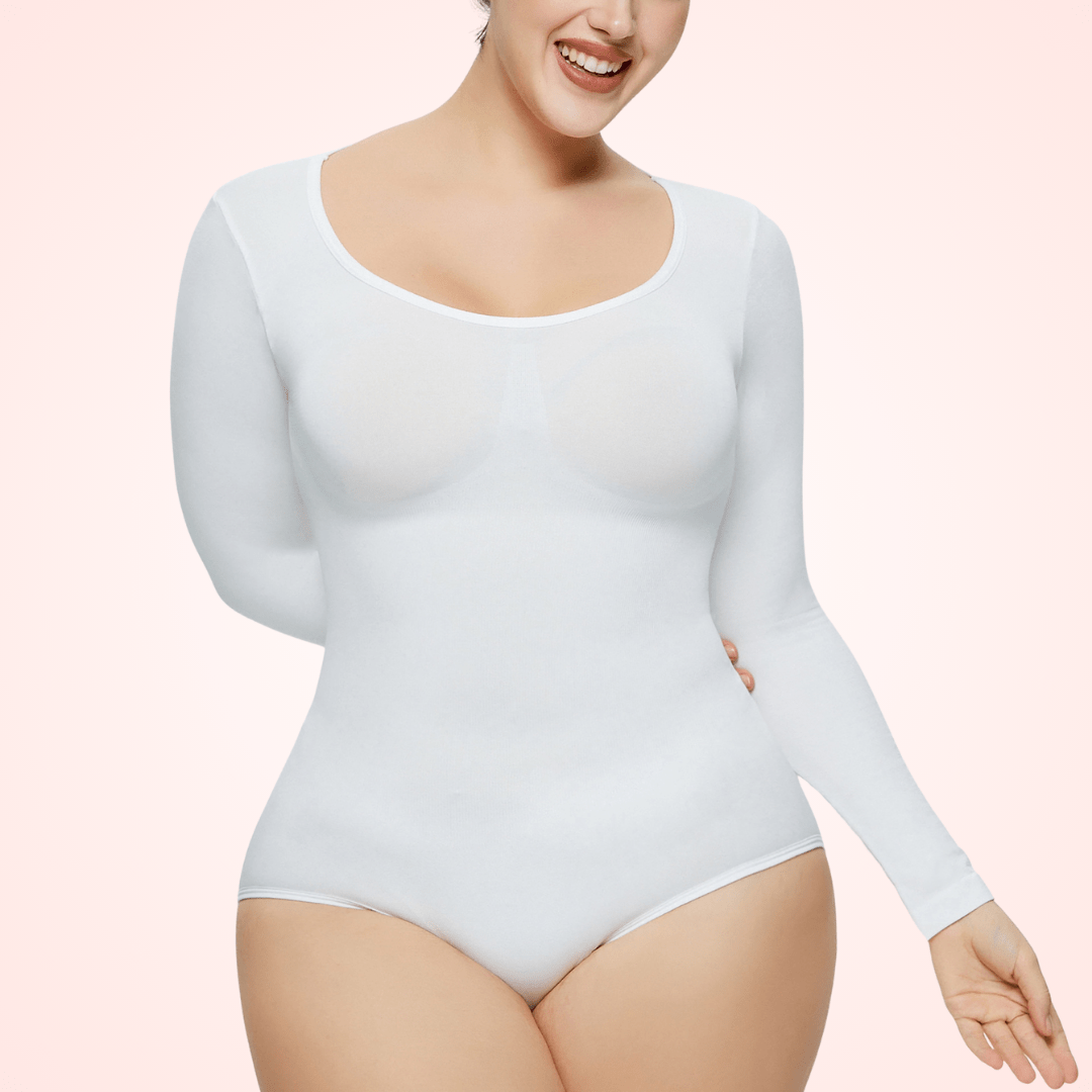 Long Sleeve Bodysuit Waist Trainer Shapewear