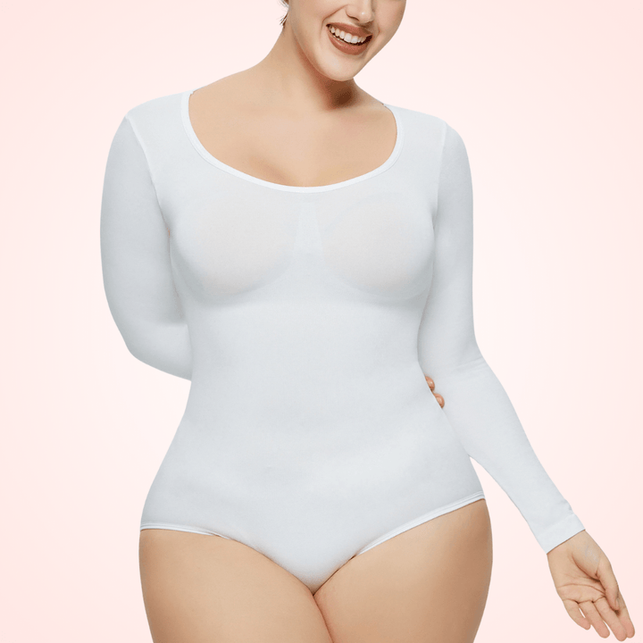 Long Sleeve Bodysuit Waist Trainer Shapewear