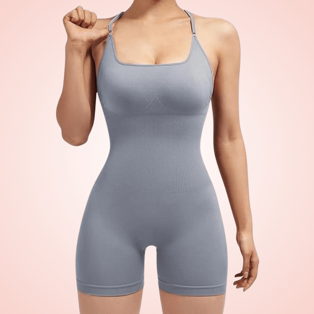 Low Back Fitness Shaping Bodysuit For Women