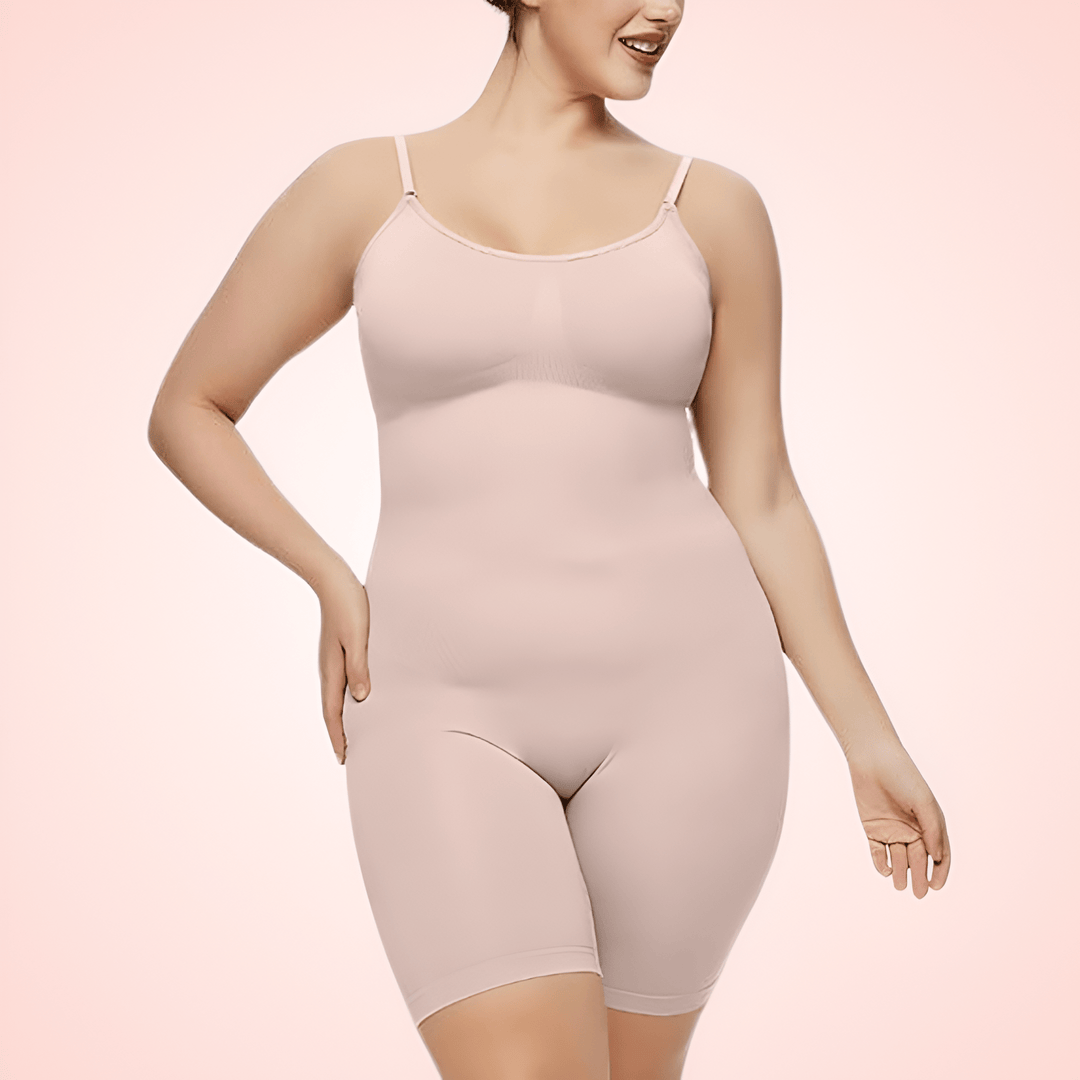 Plus Size Shaping Compression Bodysuit For Women