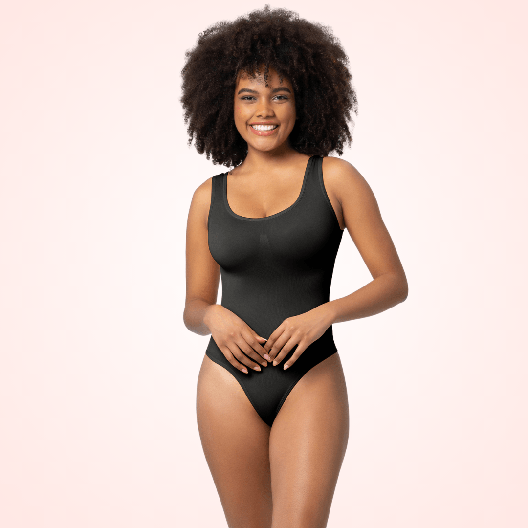 Plus Size Women's Low Back Bodysuit Shapewear