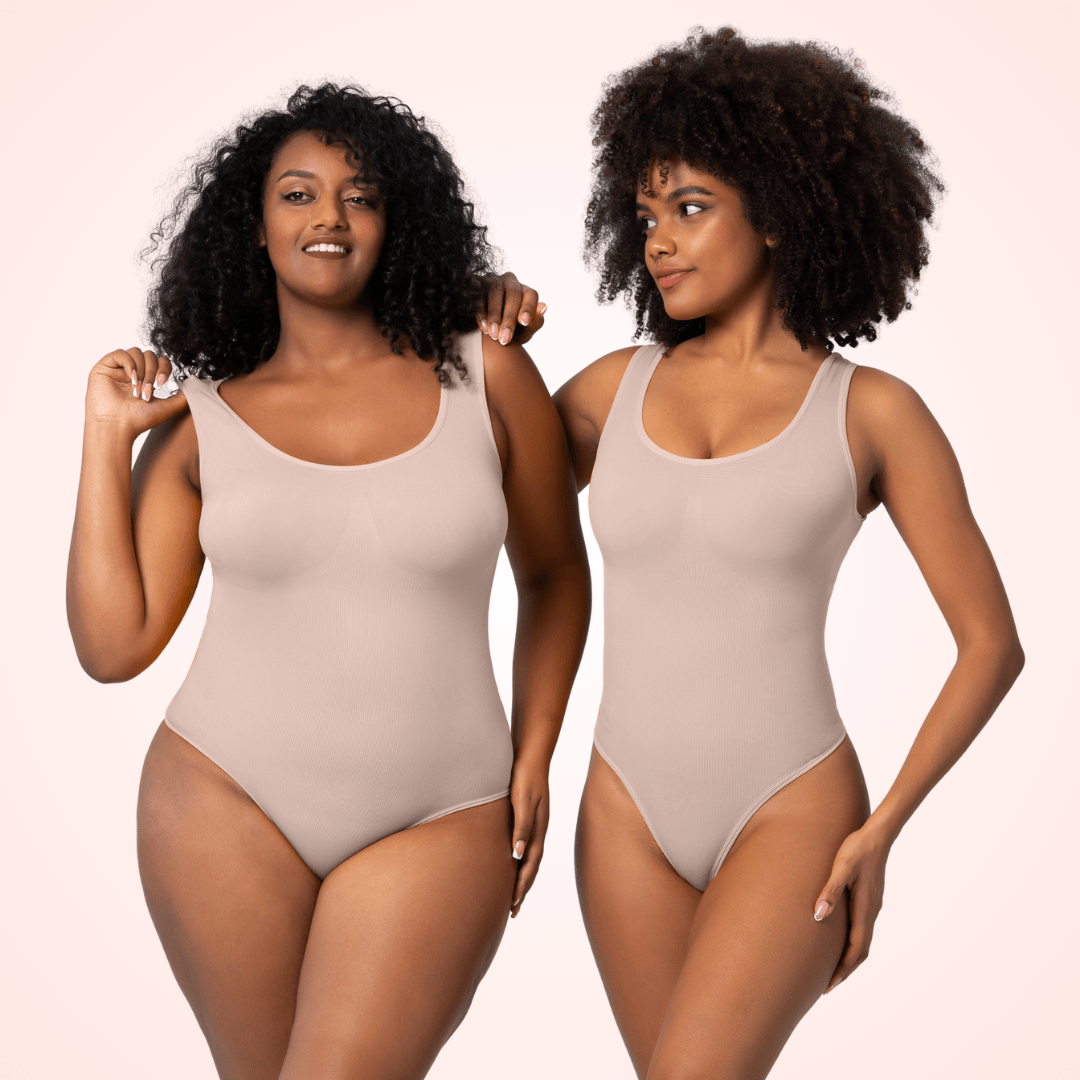 Plus Size Women's Low Back Bodysuit Shapewear