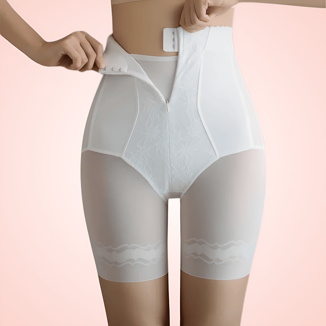 Seamless Lace Waist Trainer Shorts For Women