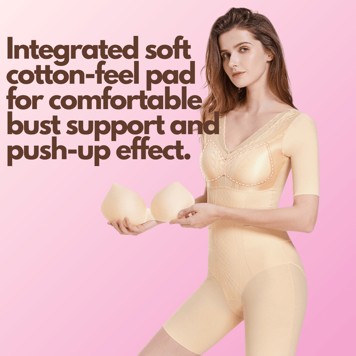 Shaping Bodysuit Tummy Control with Padded Bra