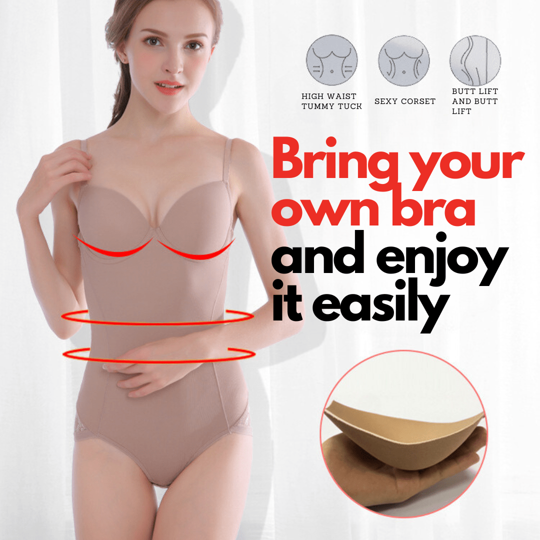Shaping Bodysuit with Built in Bra