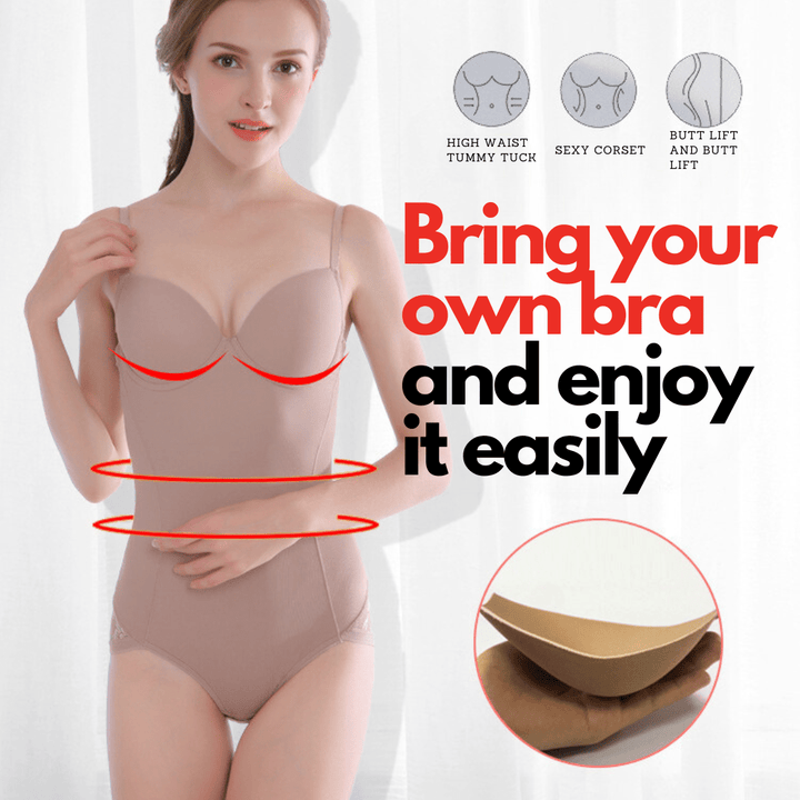 Shaping Bodysuit with Built in Bra