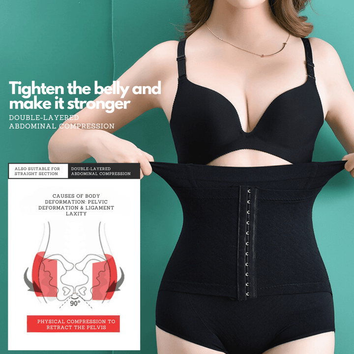 Waist Trainer and Cincher Body Shaper Shorts