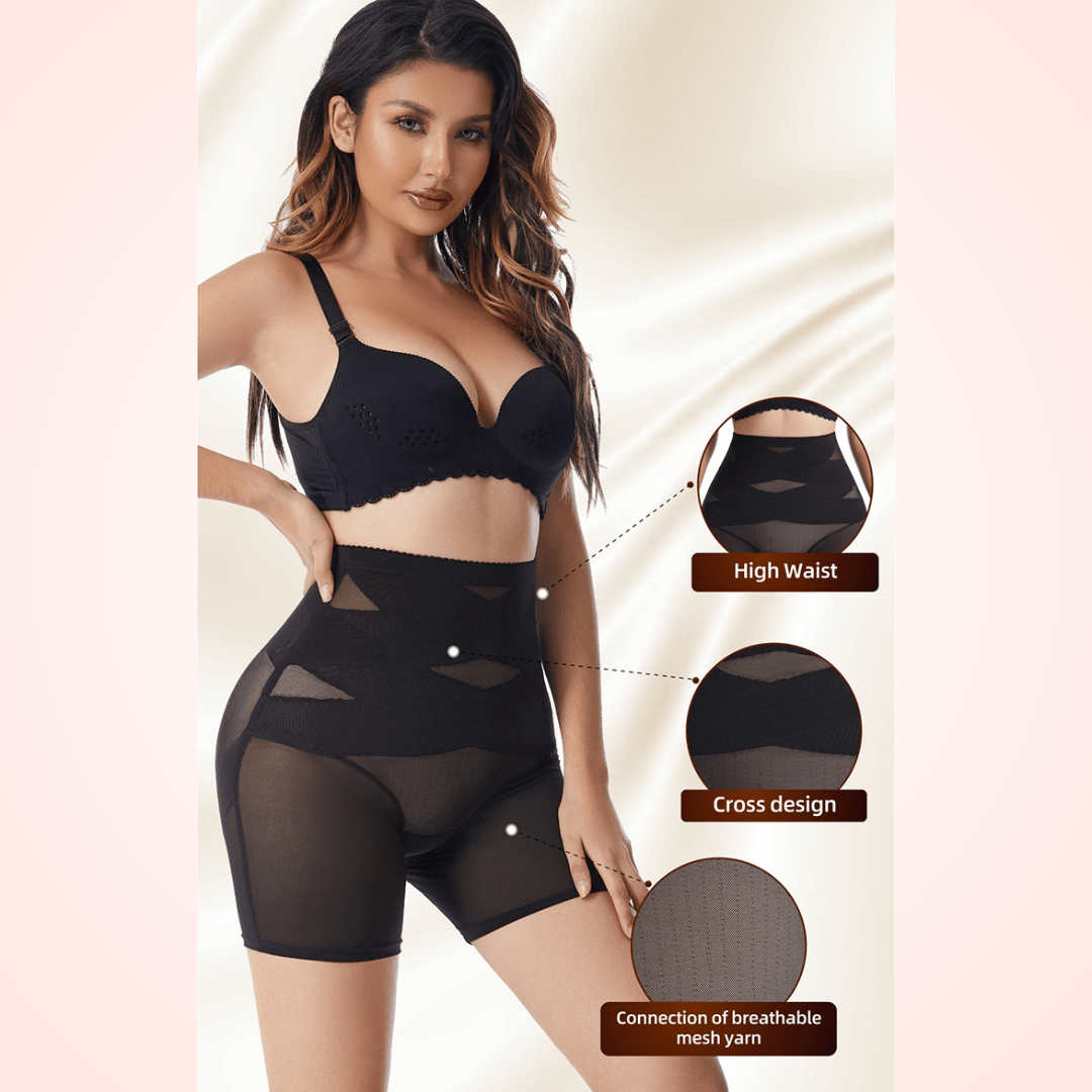 Waist Trainer and Cincher Tummy Control Butt Lifting Shorts