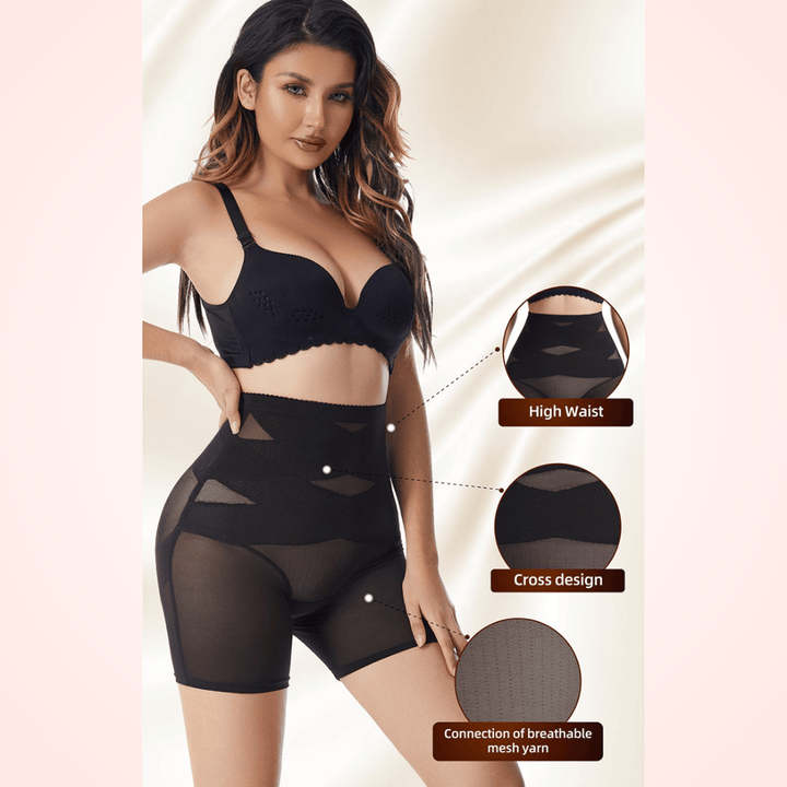 Waist Trainer and Cincher Tummy Control Butt Lifting Shorts