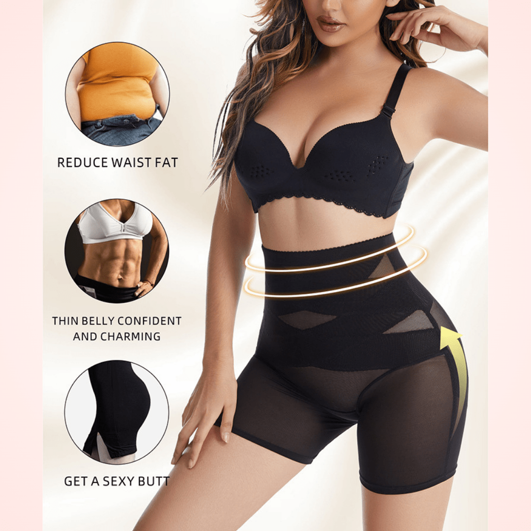 Waist Trainer and Cincher Tummy Control Butt Lifting Shorts