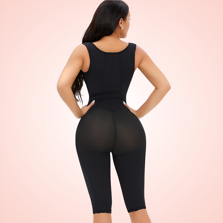 Open Bust Full Body Shapewear Bodysuit For Women