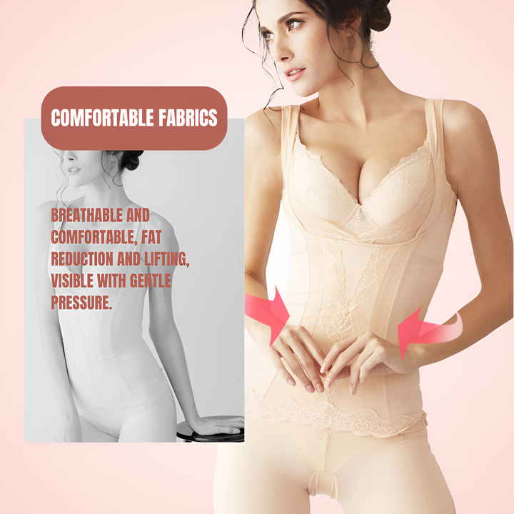 Seamless U Shaped Design Tummy Control Bodysuit Shapewear