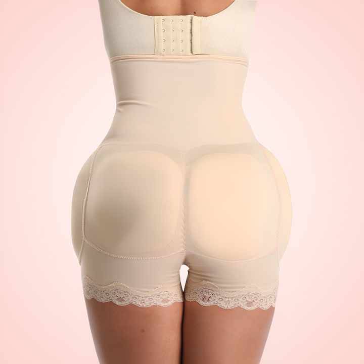 Front Hooks Shapewear Shorts with Hip and Waist Trainer