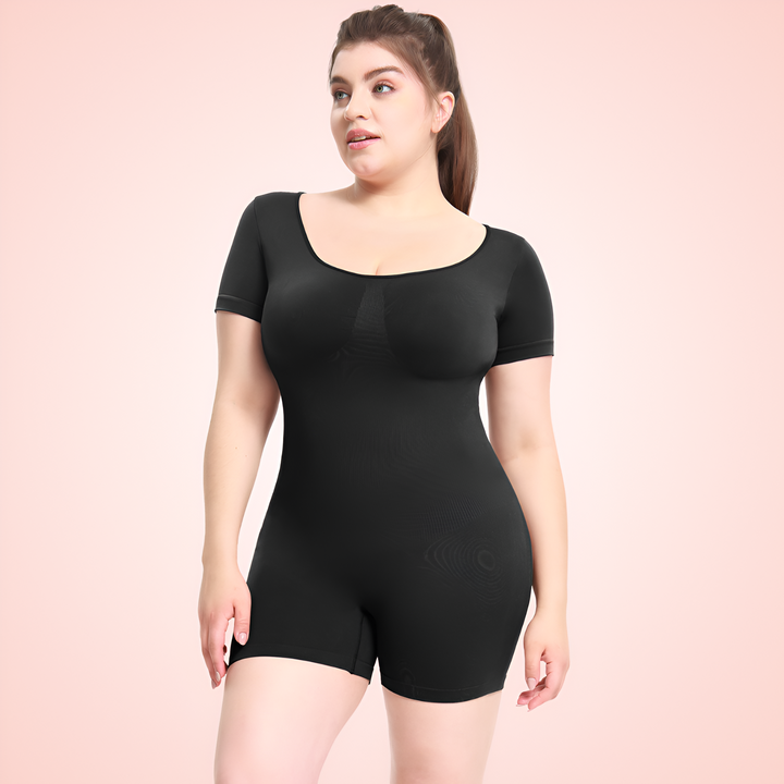 Women Plus Size Shaping Jumpsuit