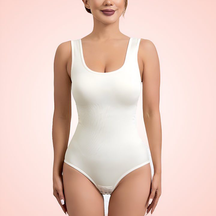 Seamless U Shaped Neck Shaping Bodysuit