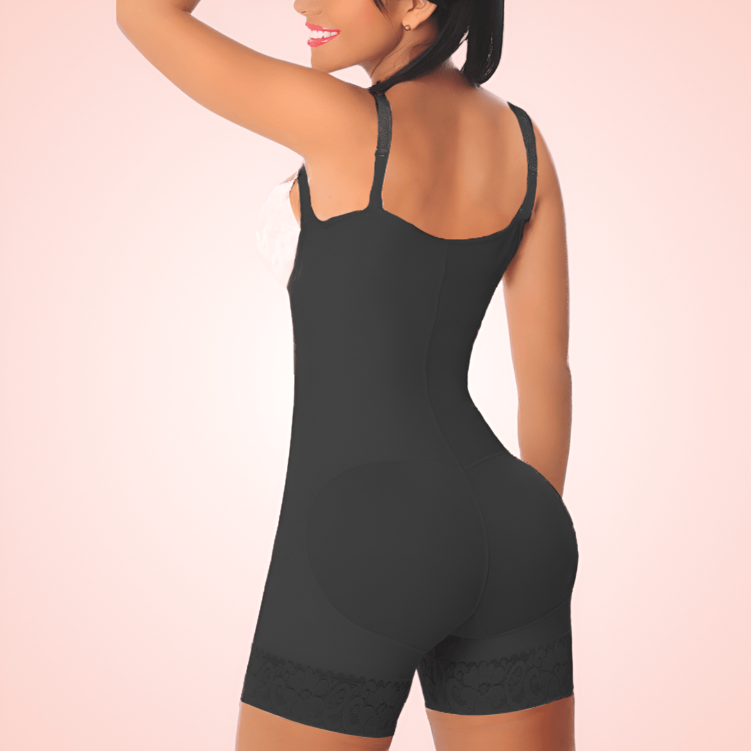 Open Bust Shaping Bodysuit For Women