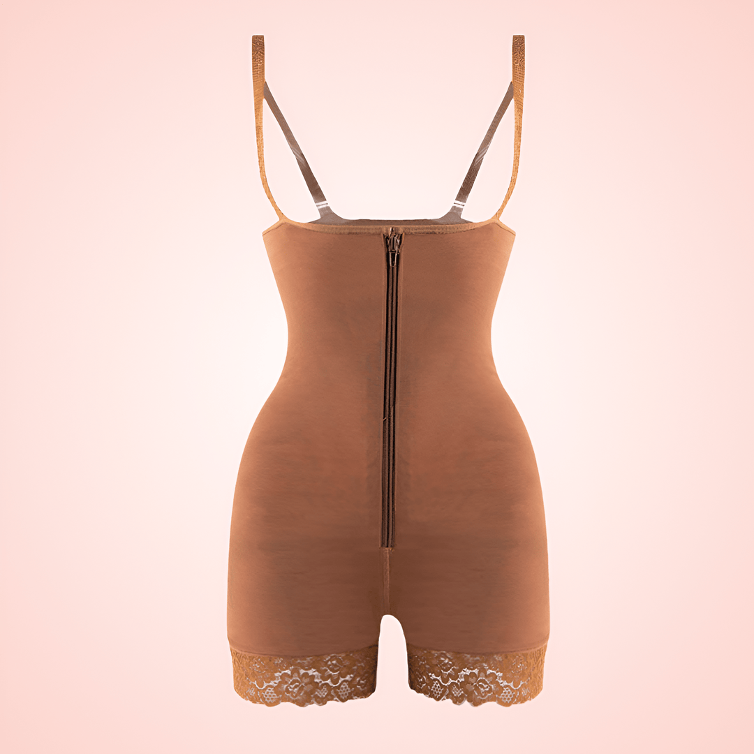 Open Bust Shaping Bodysuit For Women