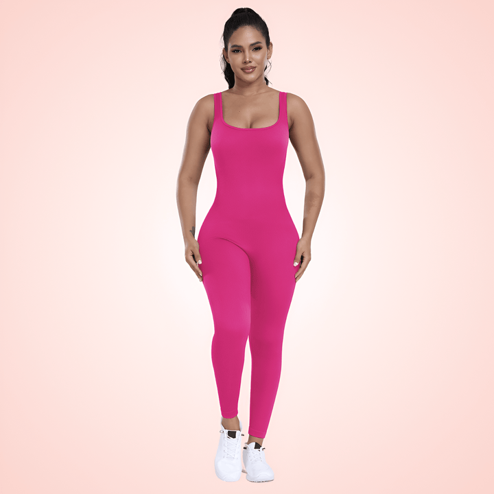 Seamless Low Back Bodysuit with Waist Trainer and Tummy Control