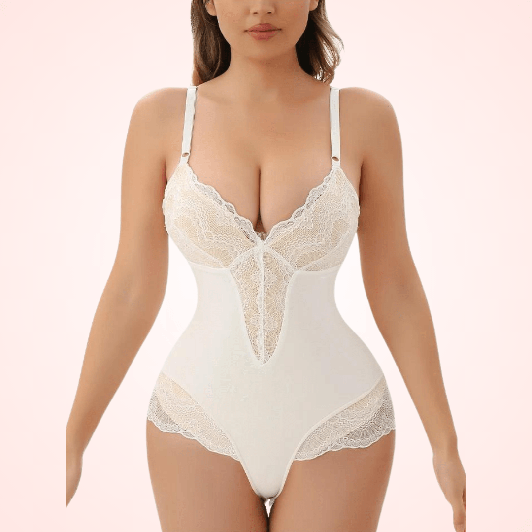 Seamless Sexy Bodysuit Shapewear with Waist Trainer and Cincher Function