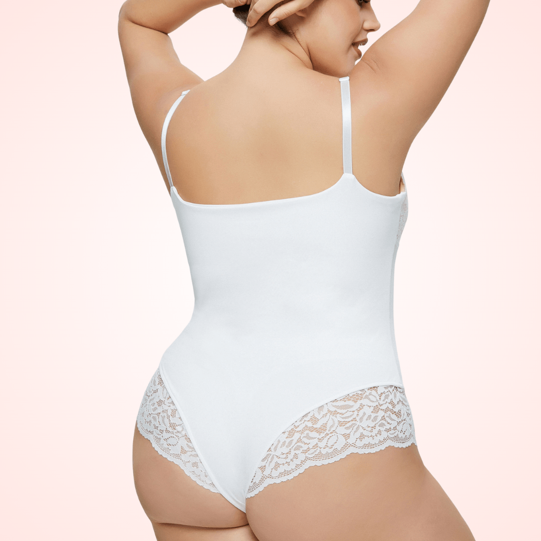 Seamless Sexy Bodysuit Shapewear with Waist Trainer and Cincher Function