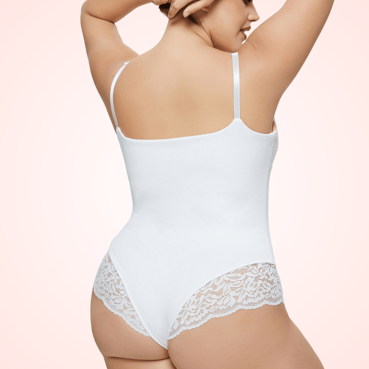 Seamless Sexy Bodysuit Shapewear with Waist Trainer and Cincher Function