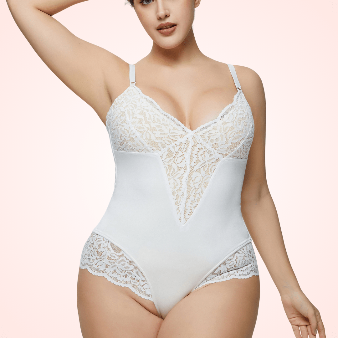 Seamless Sexy Bodysuit Shapewear with Waist Trainer and Cincher Function
