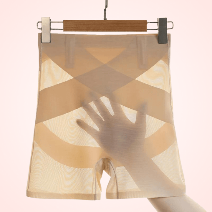 Women's Waist Trainer and Cincher Shaping Shorts Cross Design Shapewear