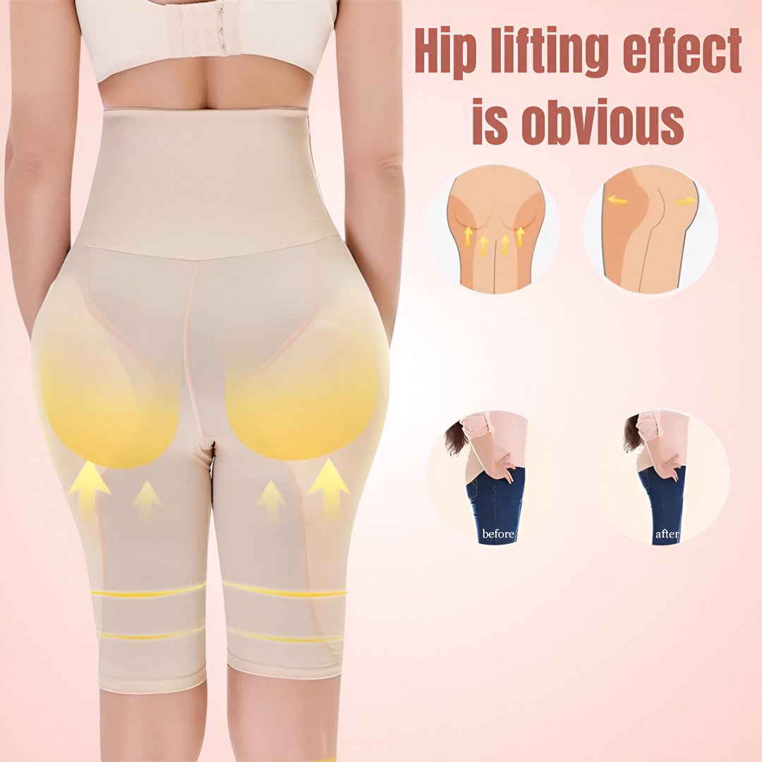 High Waist Trainer and Tummy Tucker Shapewear Shorts