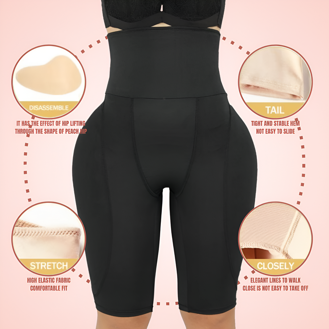 High Waist Trainer and Tummy Tucker Shapewear Shorts