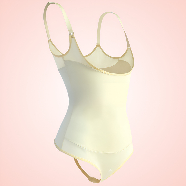 Open Bust and Thong Shaping Bodysuit