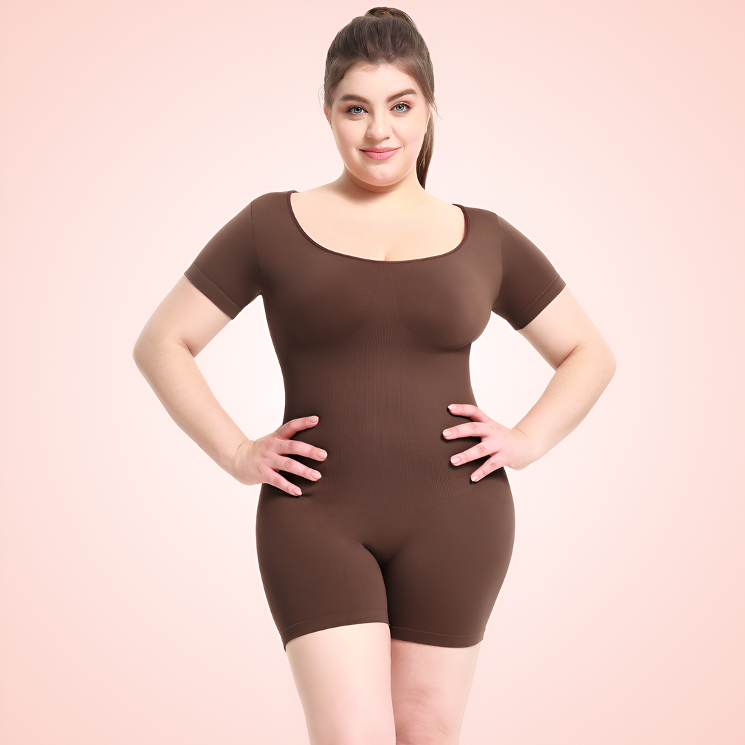 Women Plus Size Shaping Jumpsuit