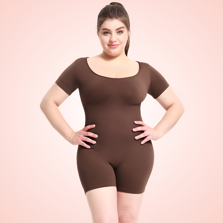 Women Plus Size Shaping Jumpsuit